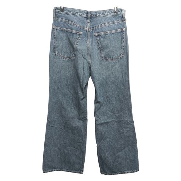 J.Crew button Fly Vintage wide leg premium jeans boho Preppy Sz 27 Eco Friendly - Picture 3 of 11